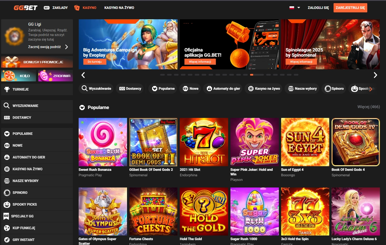 GG.BET Kasyno Online